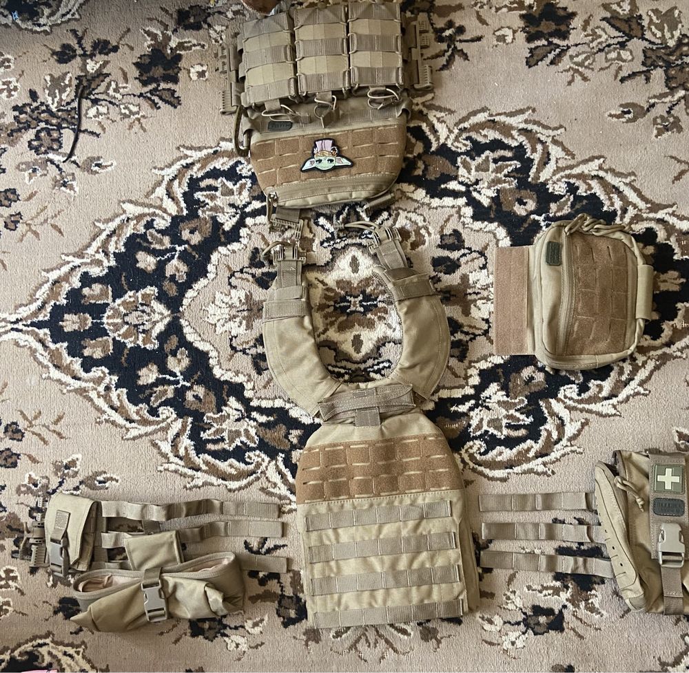 Плитоноска М7 Cordura 1000 укомплетована. Не використовувалась.