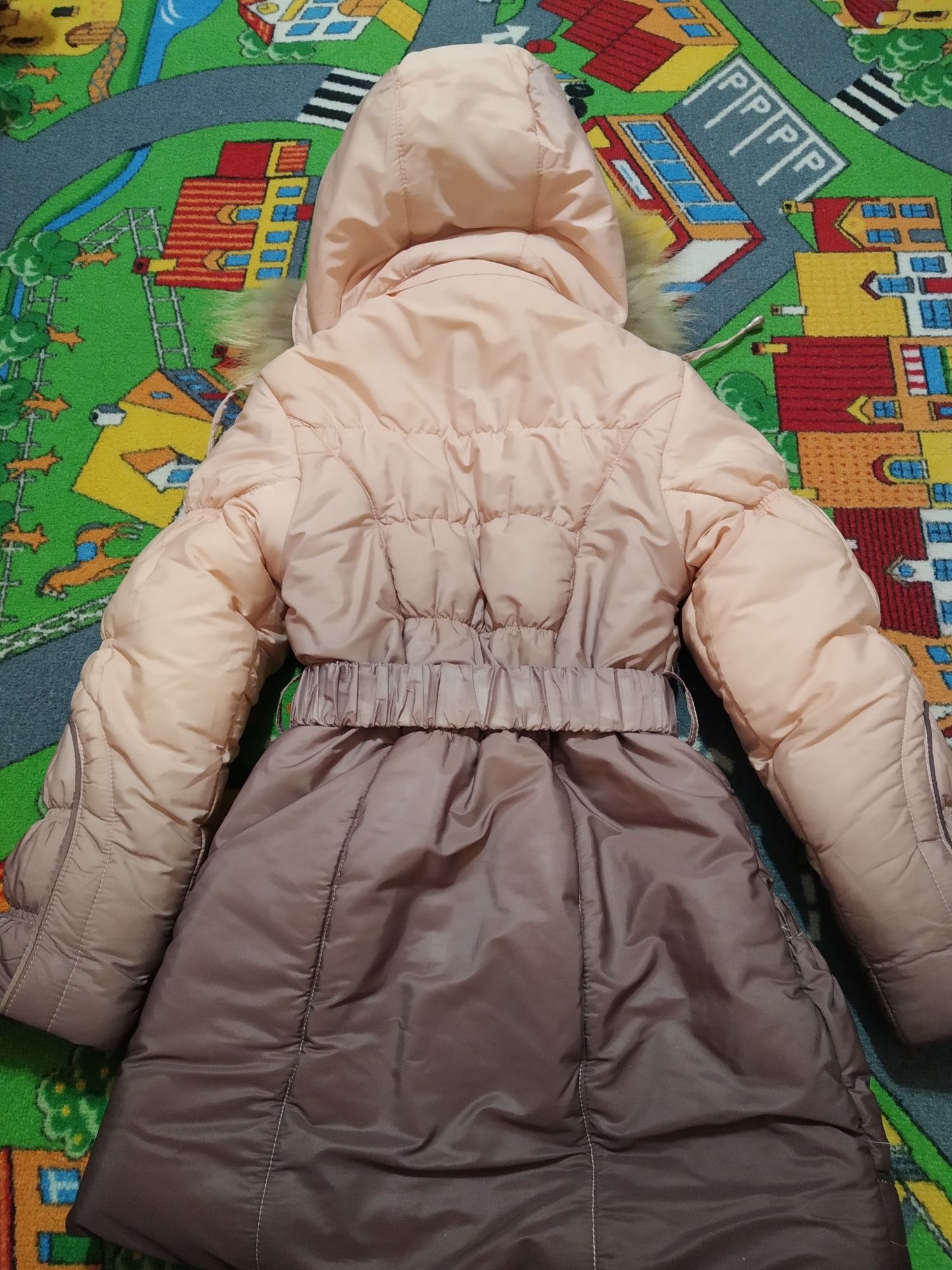 Курточка пальто зима 128 куртка