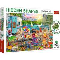 Trefl Puzzle 1003 el. Hidden Shapes Wycieczka kamperem 10677