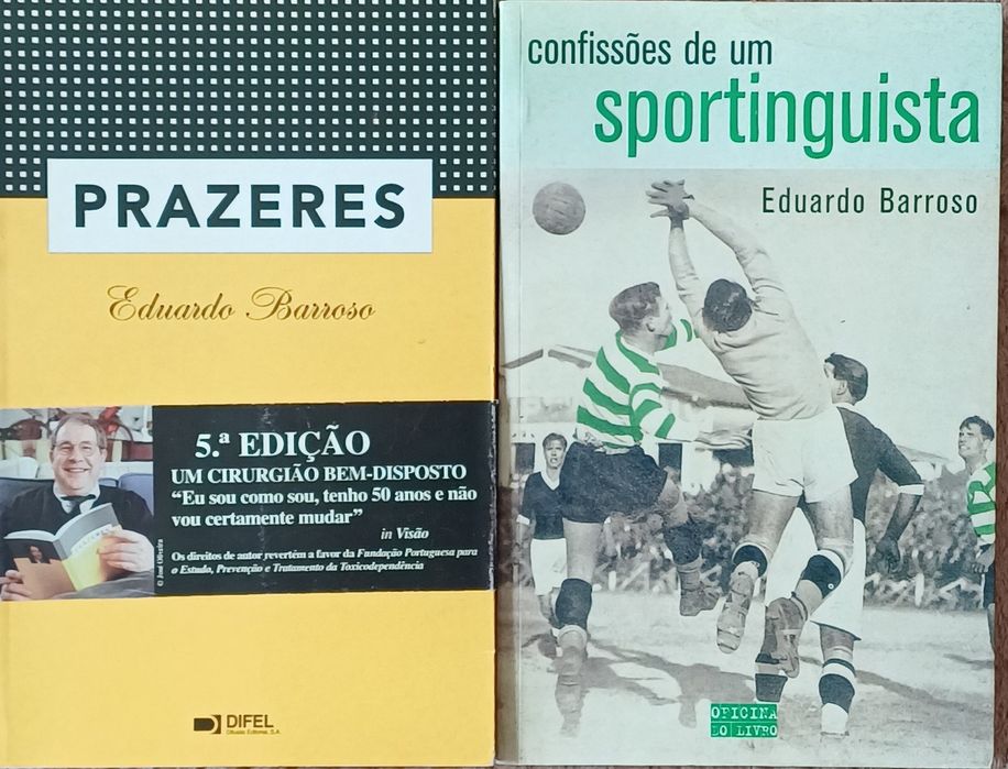 Sporting Eduardo Barroso 2 bons Livros