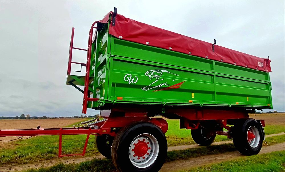 Przyczepa 16DMC 3 stronny wywrot