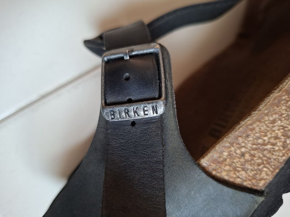 Sandálias Birkenstock Kairo Pele