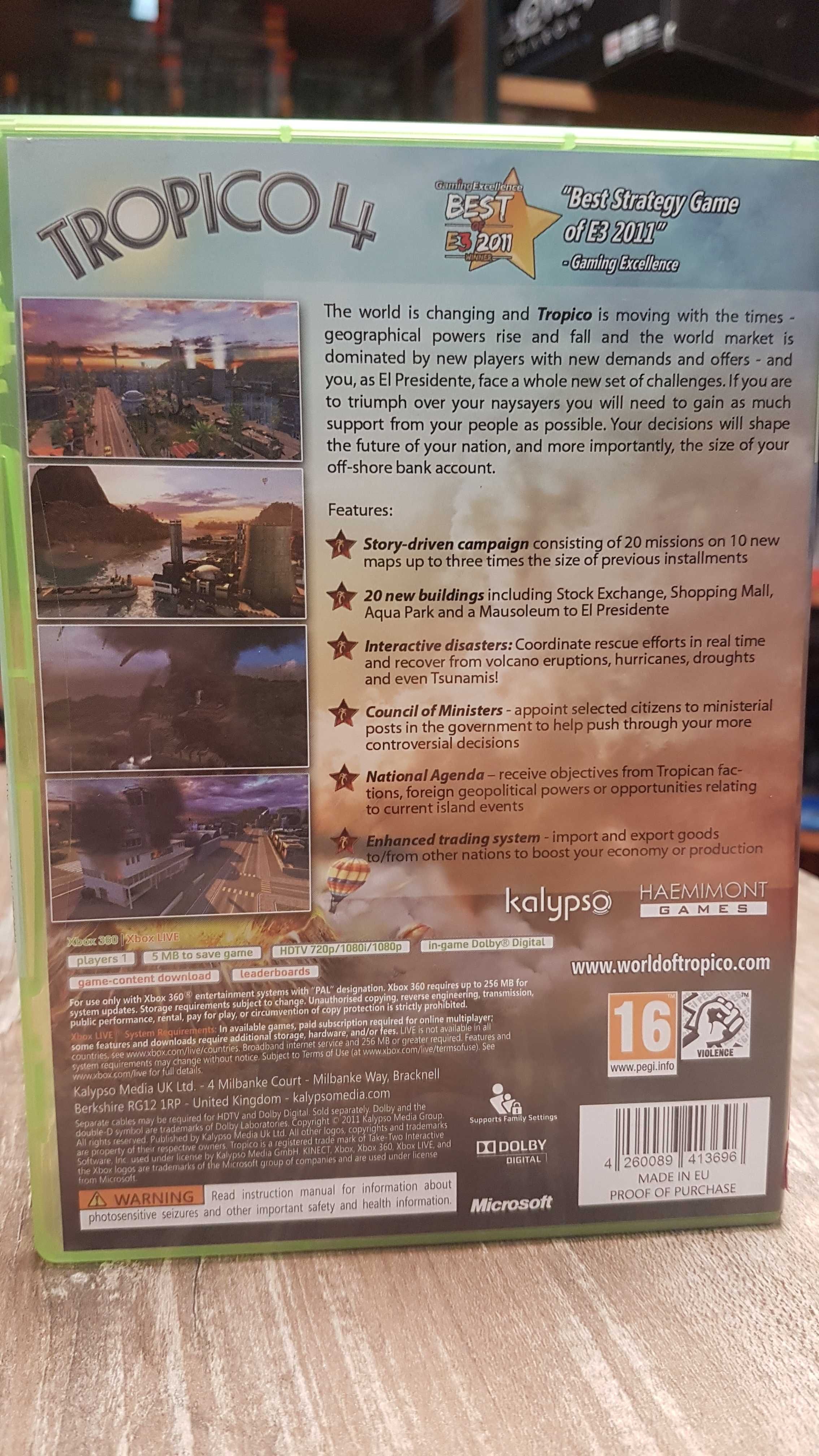 Tropico 4 XBOX 360 Sklep Wysyłka Wymiana