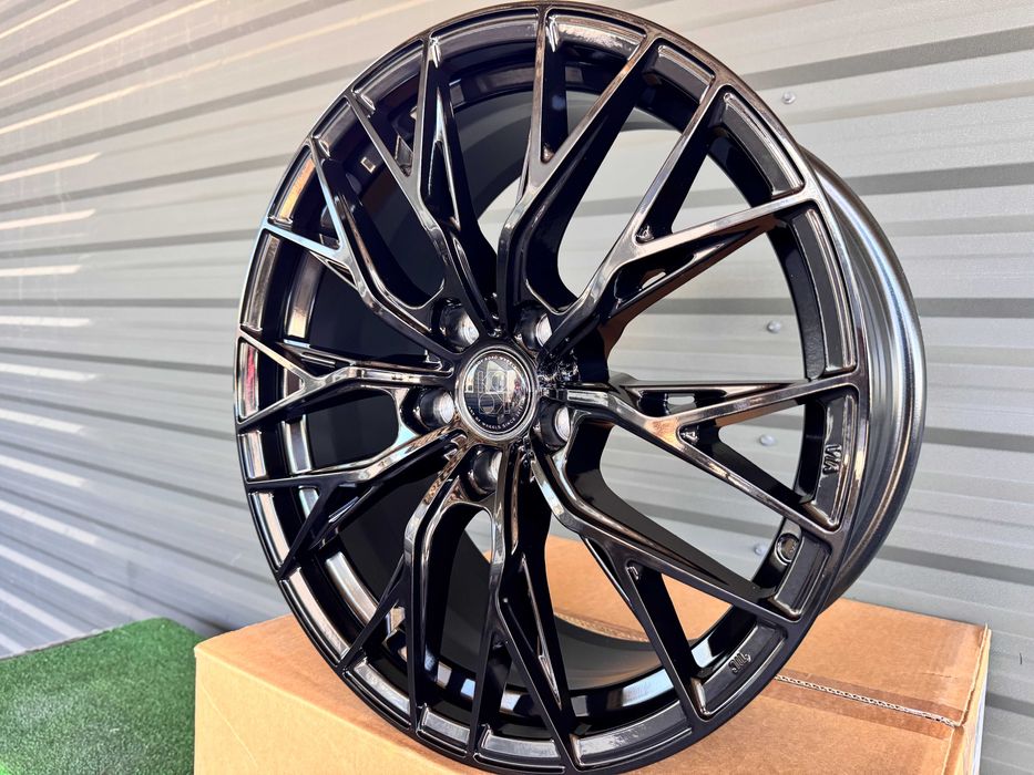 Нові Чорні титани R18 5x112 Mercedes BMW Audi VW SKoda Seat литі диски