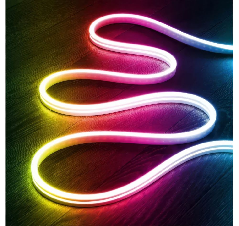Гнучка неонова RGB стрічка 25 метрів