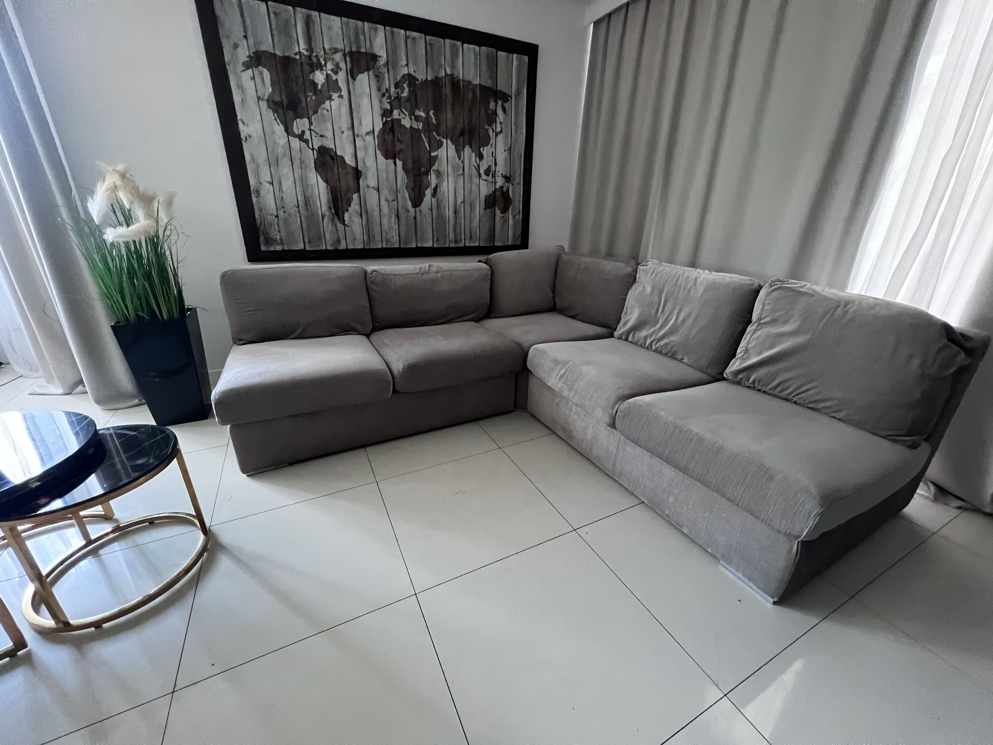 Dowoz Narożnik wygodny poduchy nowoczesny sofa Kanapa lozko