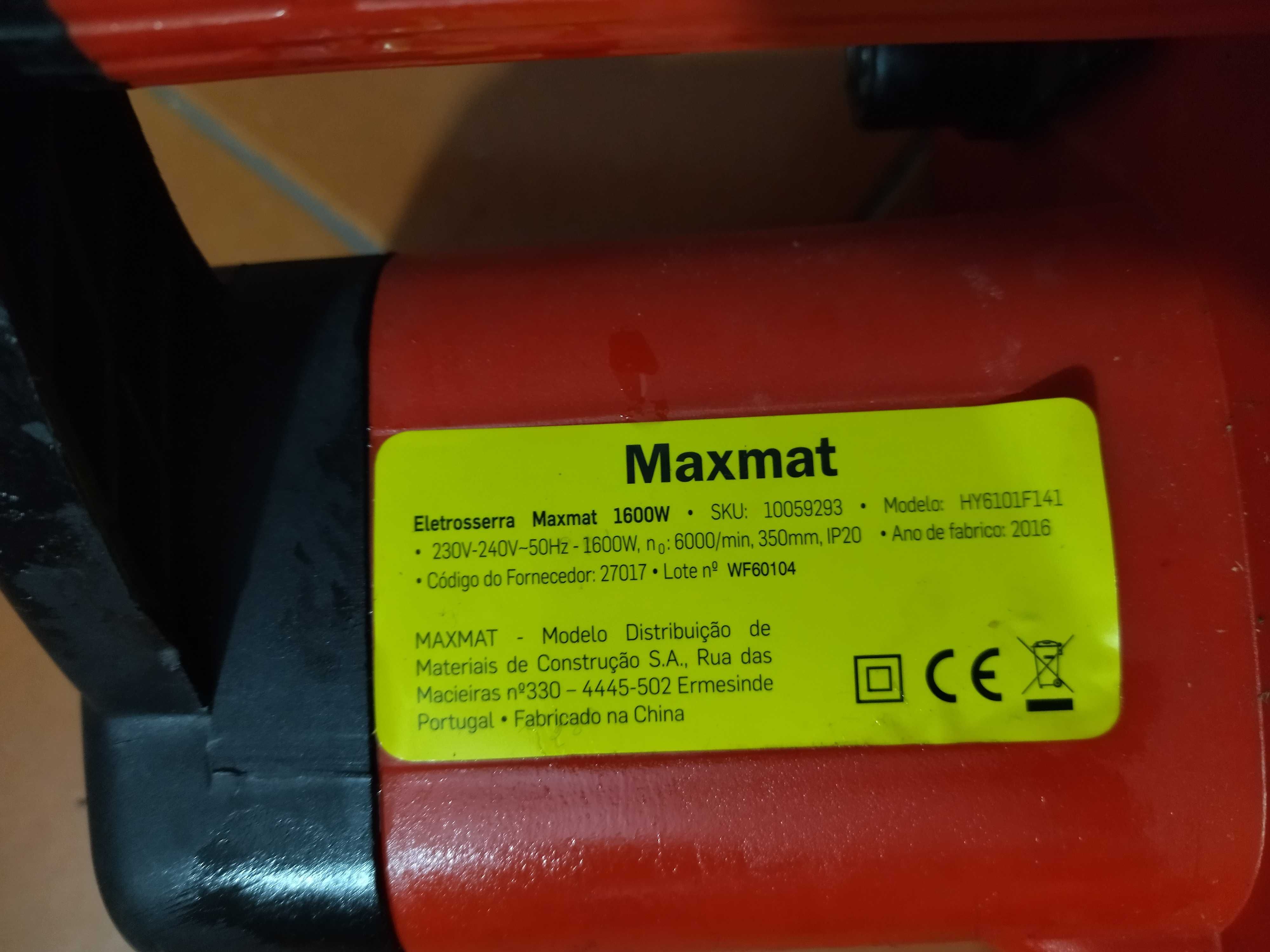 Eletroserra MAXMAT | como nova