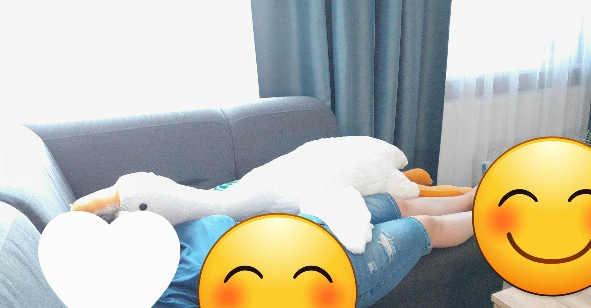 Gęś Pipa 90cm pluszak