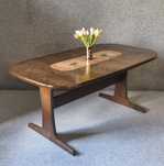 Duński Stół Gangso Mid Century Lata 70 Teak.