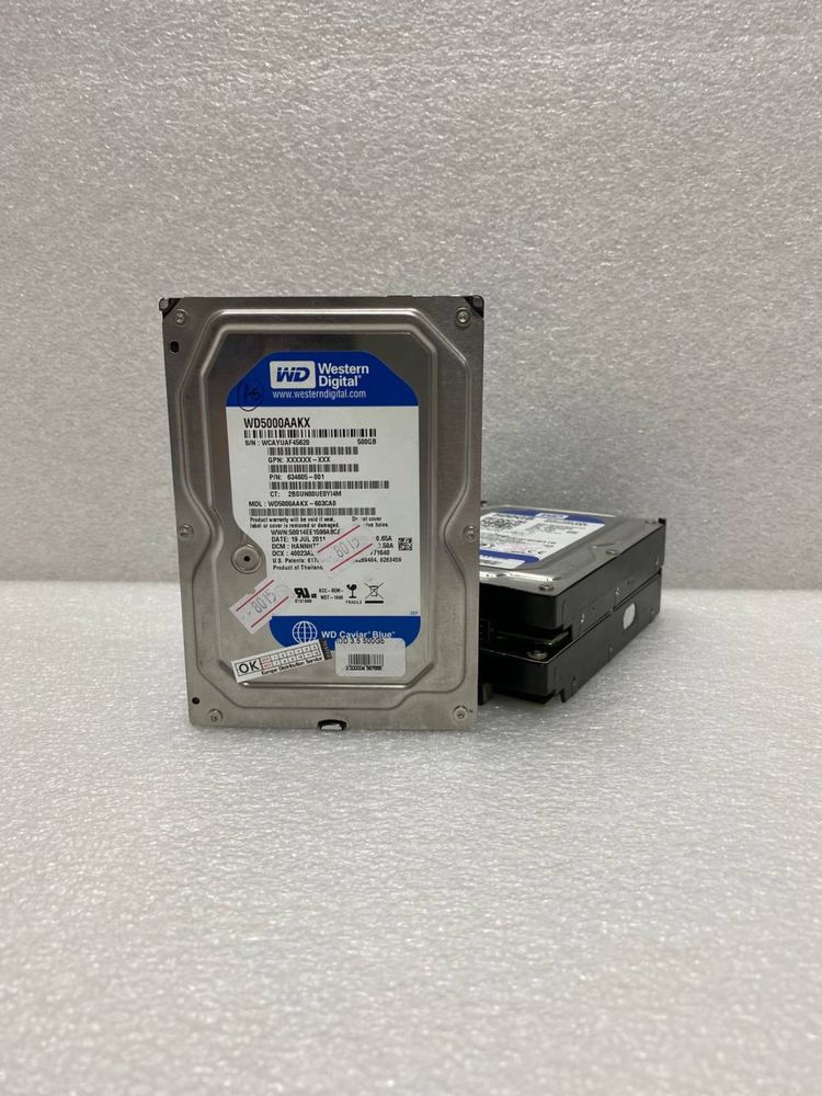 Жорсткий диск HDD 500GB Western Digital Blue 7200rpm 16MB SATAIII 3.5