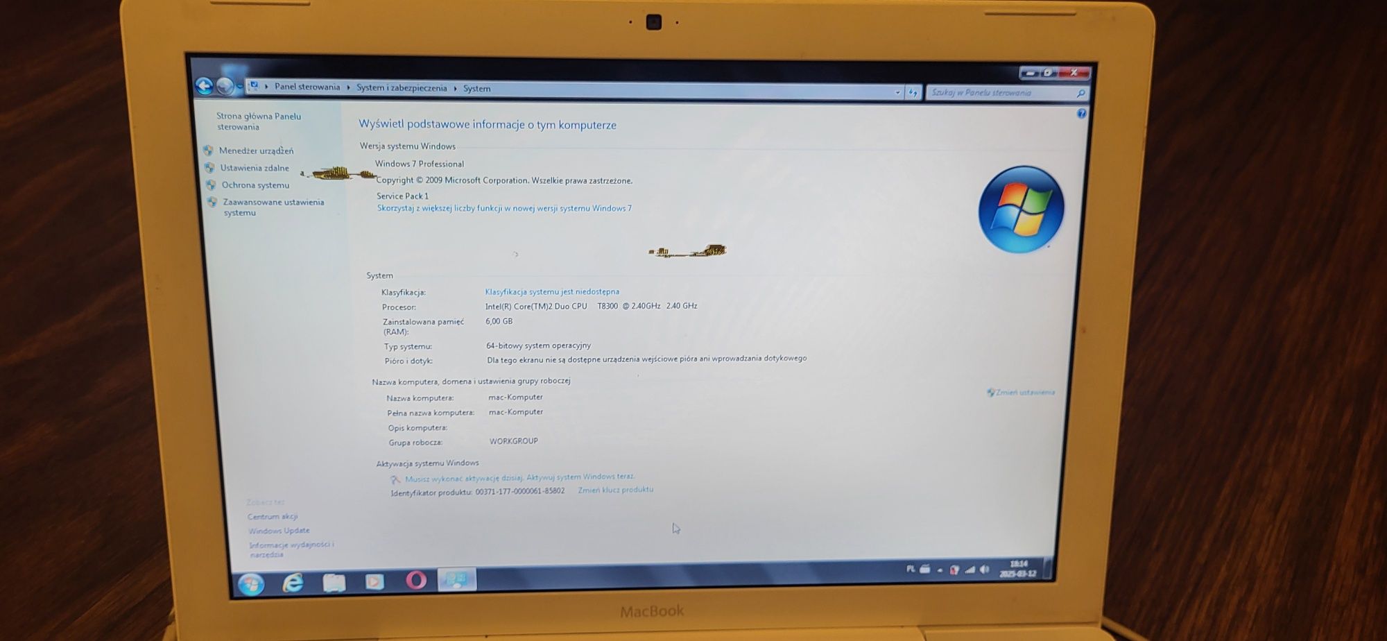 Macbook 2008 SSD