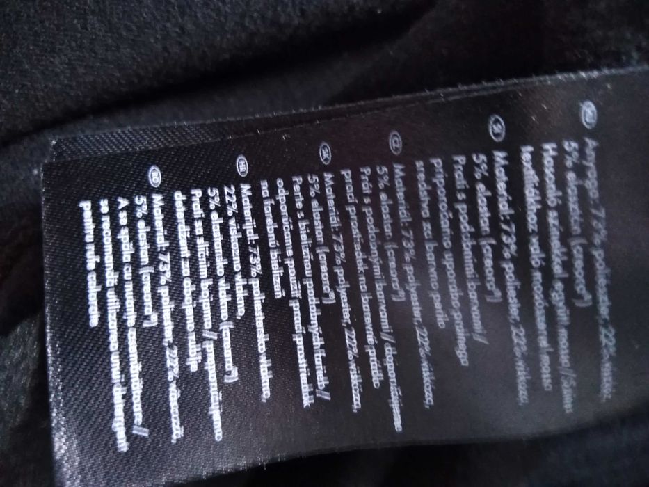 Calças Fato Treino Negras Esmara 44