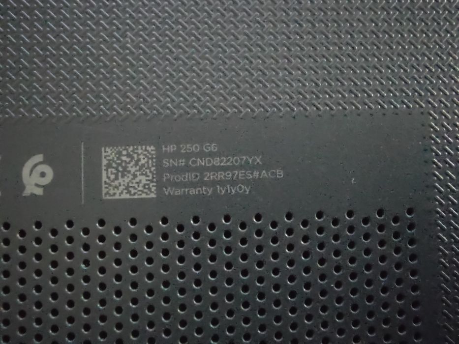 Продам ноут Hp 250 g6, i5 7200u, 4gb, 128hdd