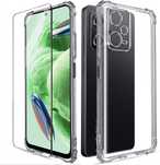 Etui Anti-Shock do Xiaomi Redmi Note 12 Pro Plus + Szkło Hartowane