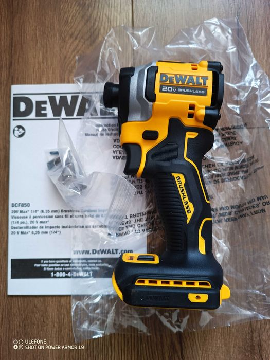 Dewalt DCF850 20V Max безщітковий гвинтоверт, ударний шуруповерт