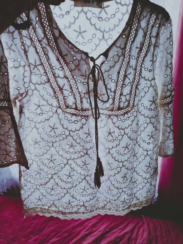 Bluzka/koszula w stylu Boho rozm S