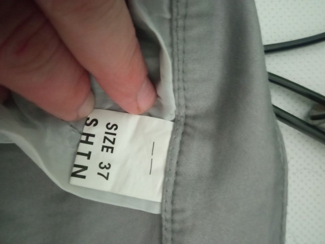 Spodnie damskie 3/4 siwe bawełniane XXL, nowe nie używane . Szerokość