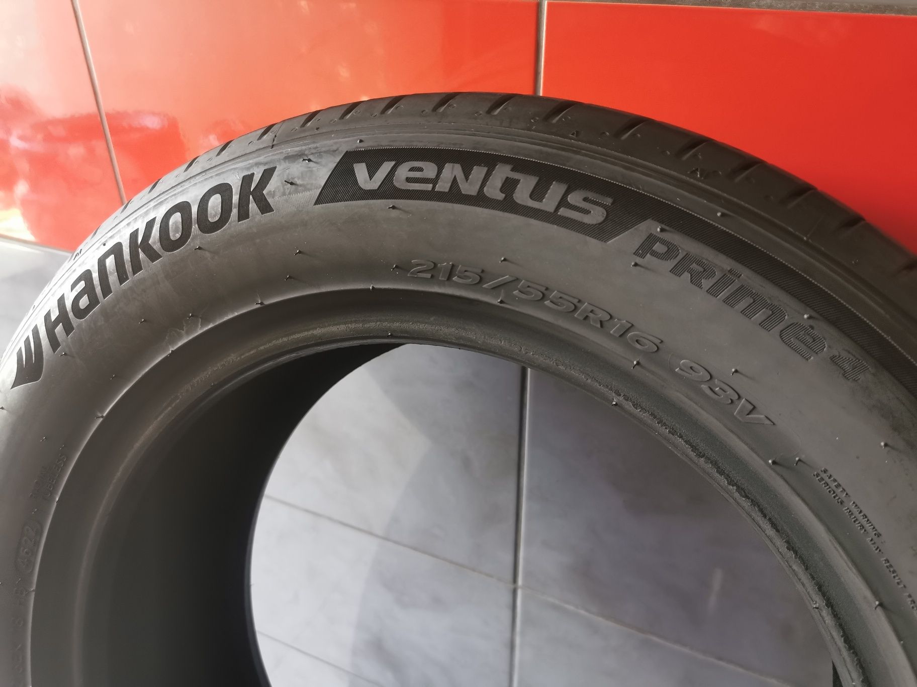 Opony letnie 215/55/R16 2022 r. Hankook Ventus Prime 4 Opona letnia Św