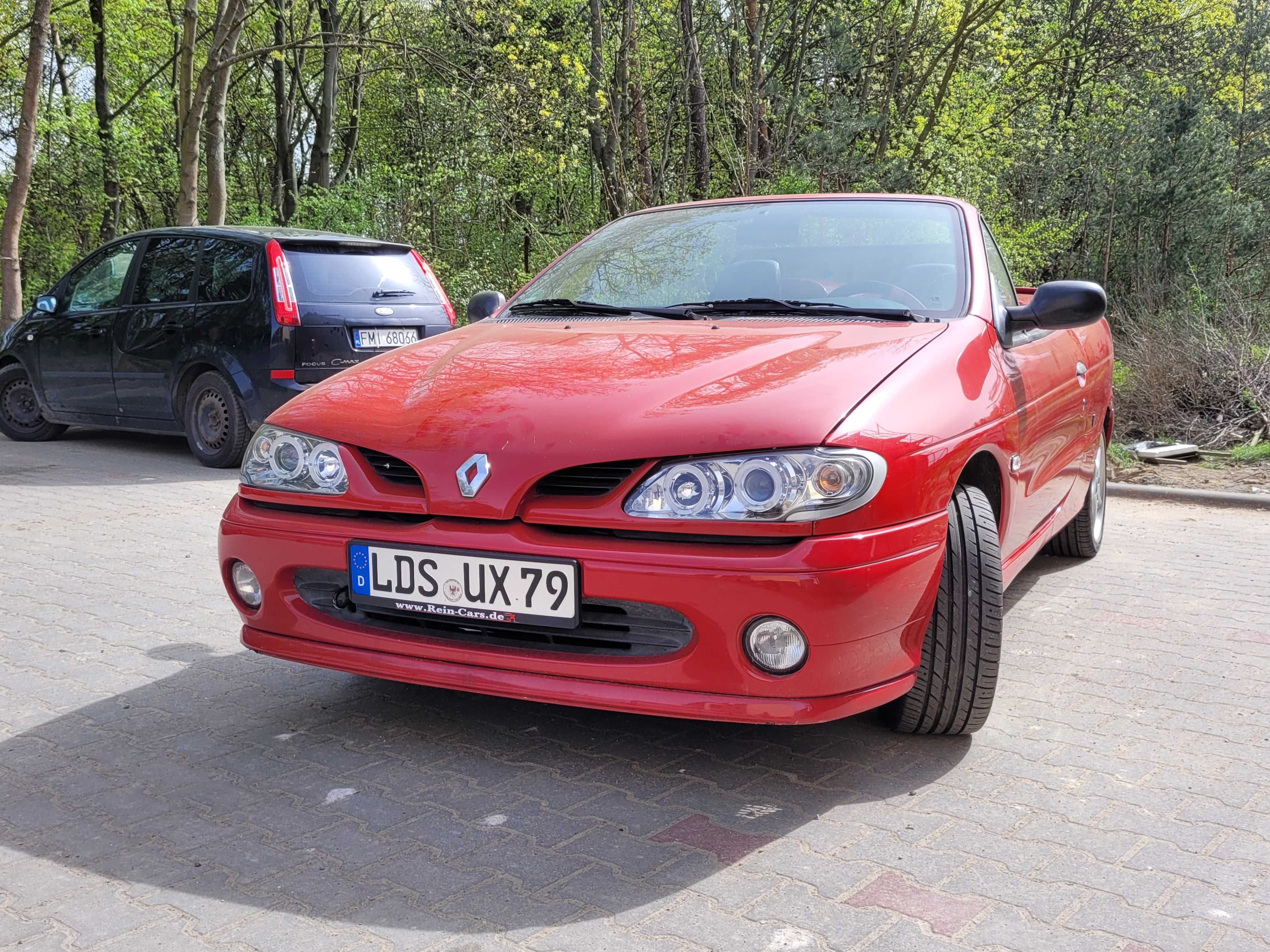 Renault Megane Karmann Cabrio 1.6 Benzyna 90 KM Piękny Bez Rdzy Alu