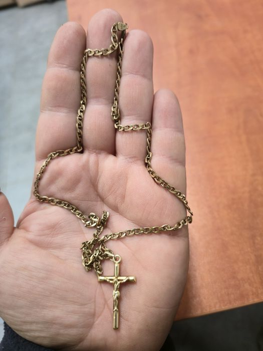 Łańcuszek złoto próba 333