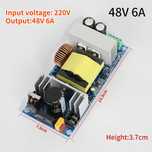 ас dc iмпульсний блок живлення 48в 6а блок питания 48v 6a безкорпусний