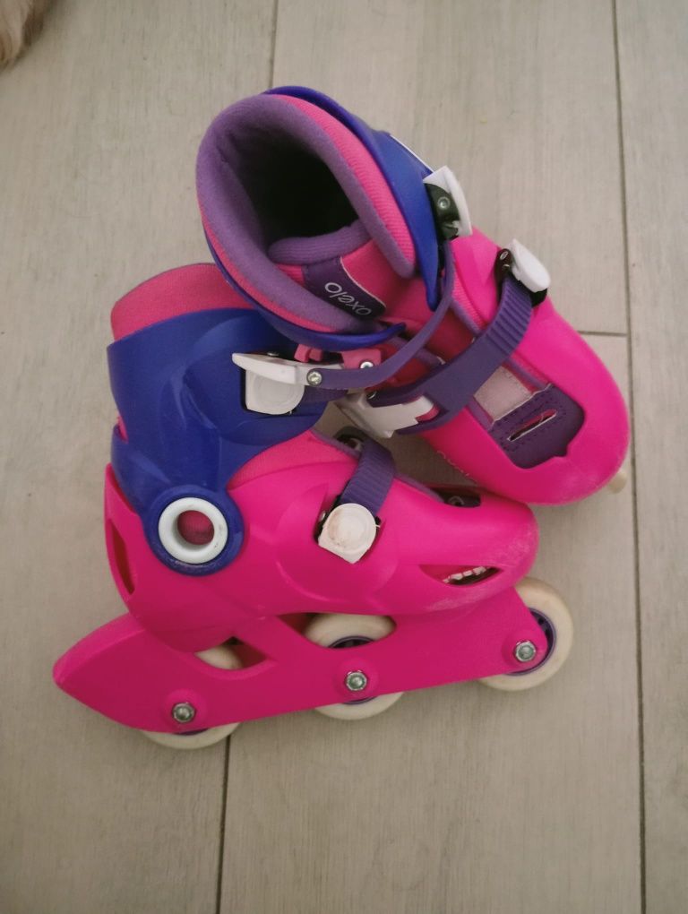 Patins em linha usados