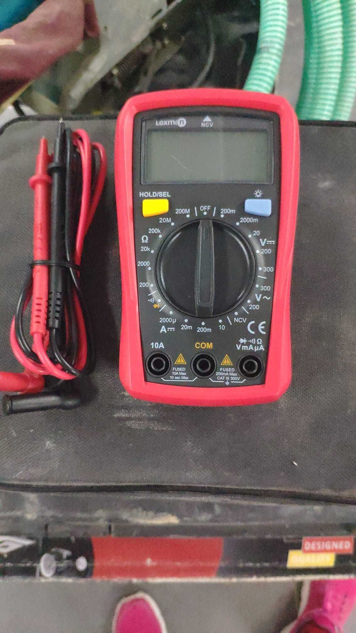 NOVO - Multímetro digital profissional LX-M-2000 LEXMAN