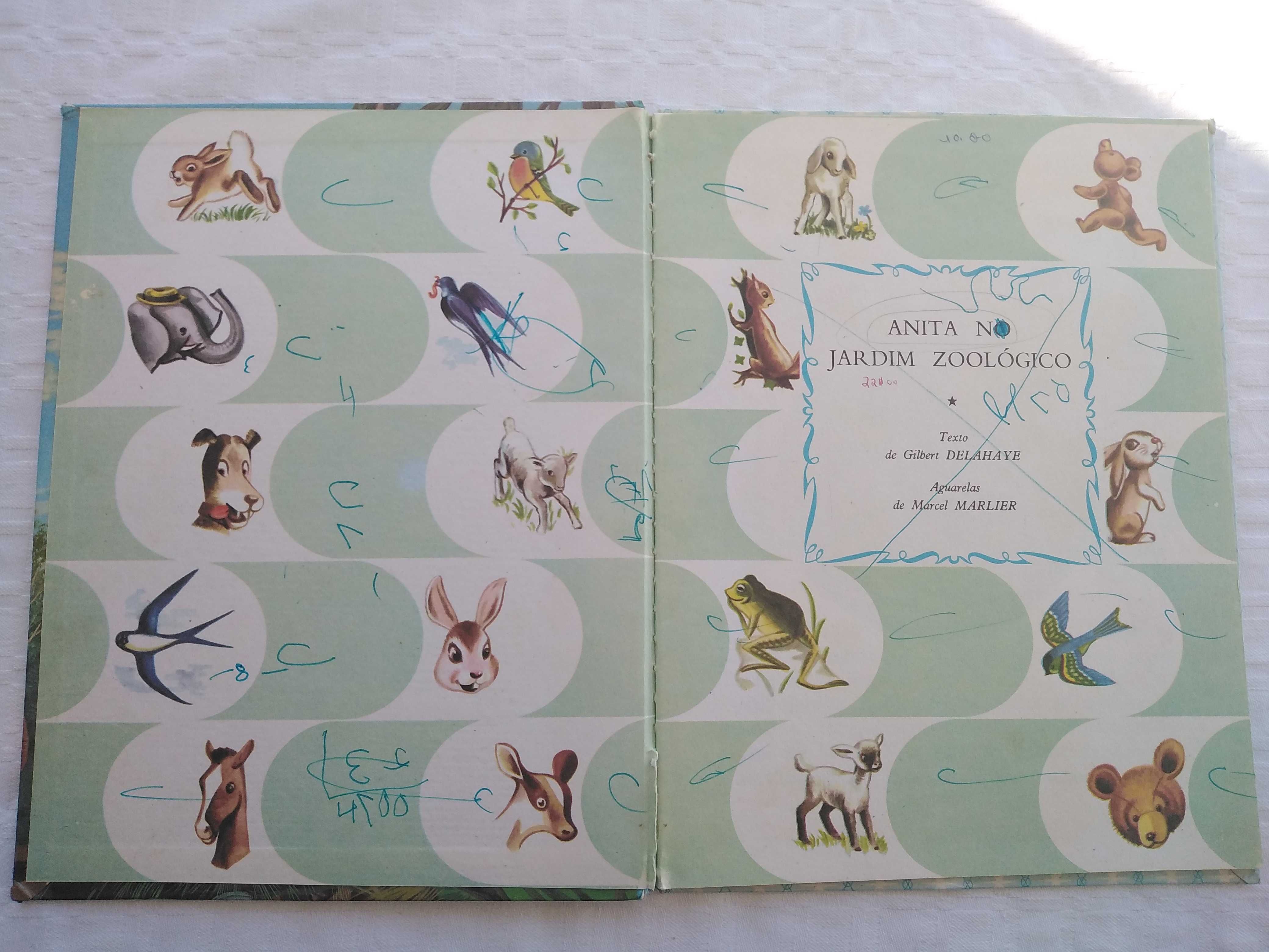 Livro Anita no Zoológico