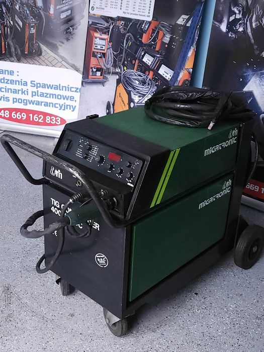 Spawarka Migatronic Commander 400A ac/dc TIG Mocny Inverter Chłodzony!