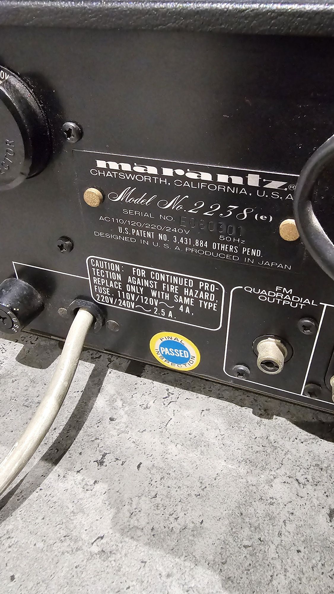 Amplituner Marantz 2238, marantz,2238