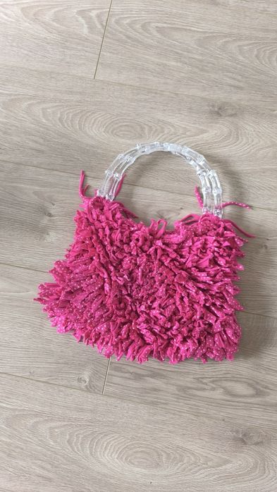 Mala trapilho Rosa