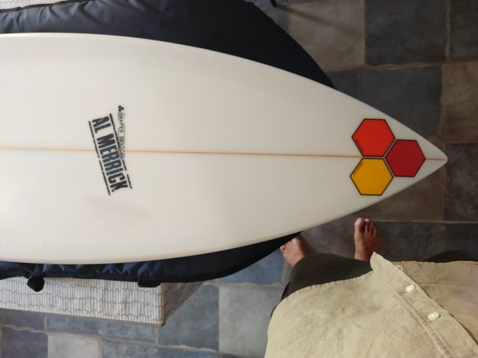 Prancha de surf - Al merrick 6'2 33L Black beauty