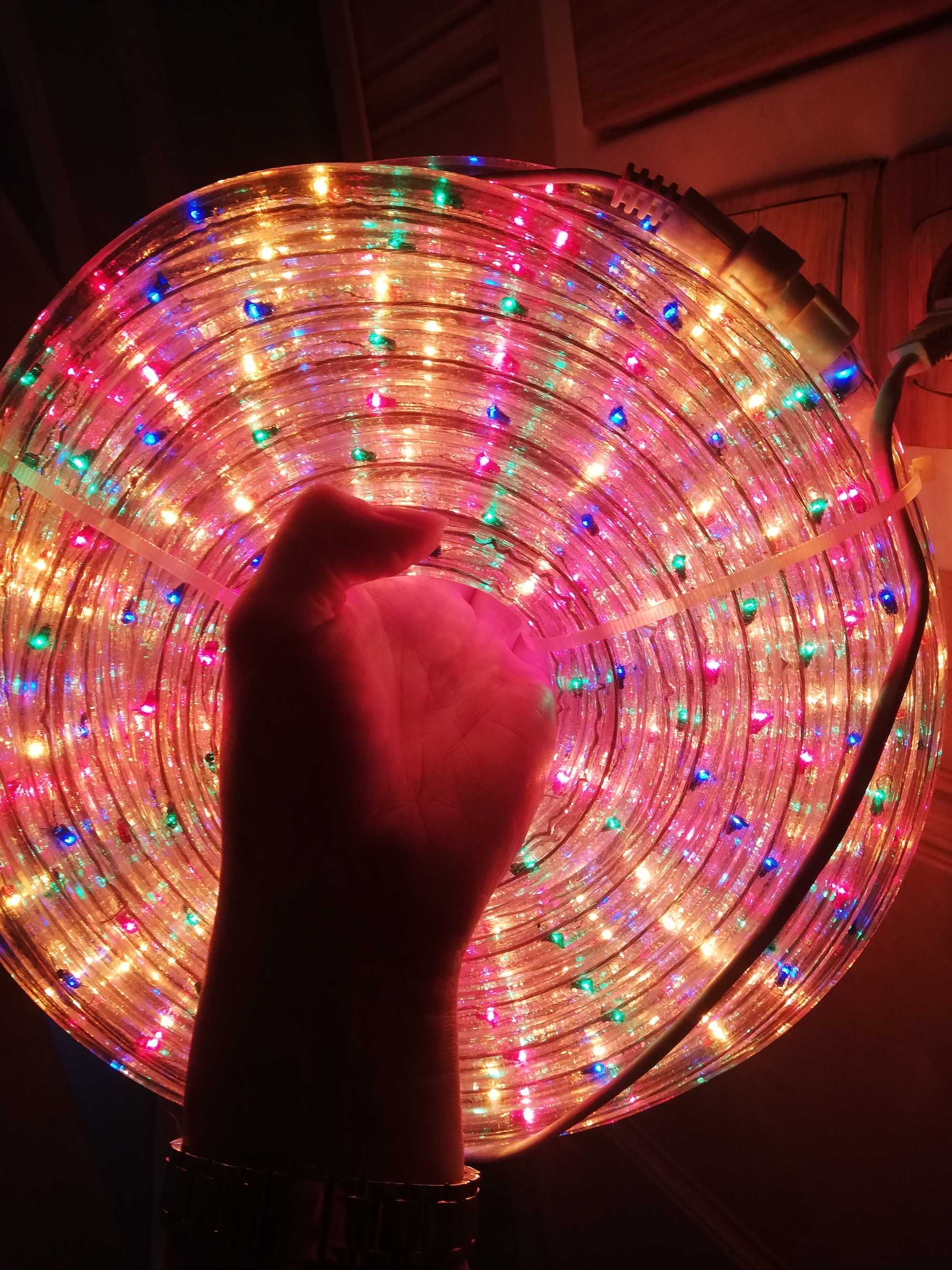 Wąż świetlny LED 25m różne kolory