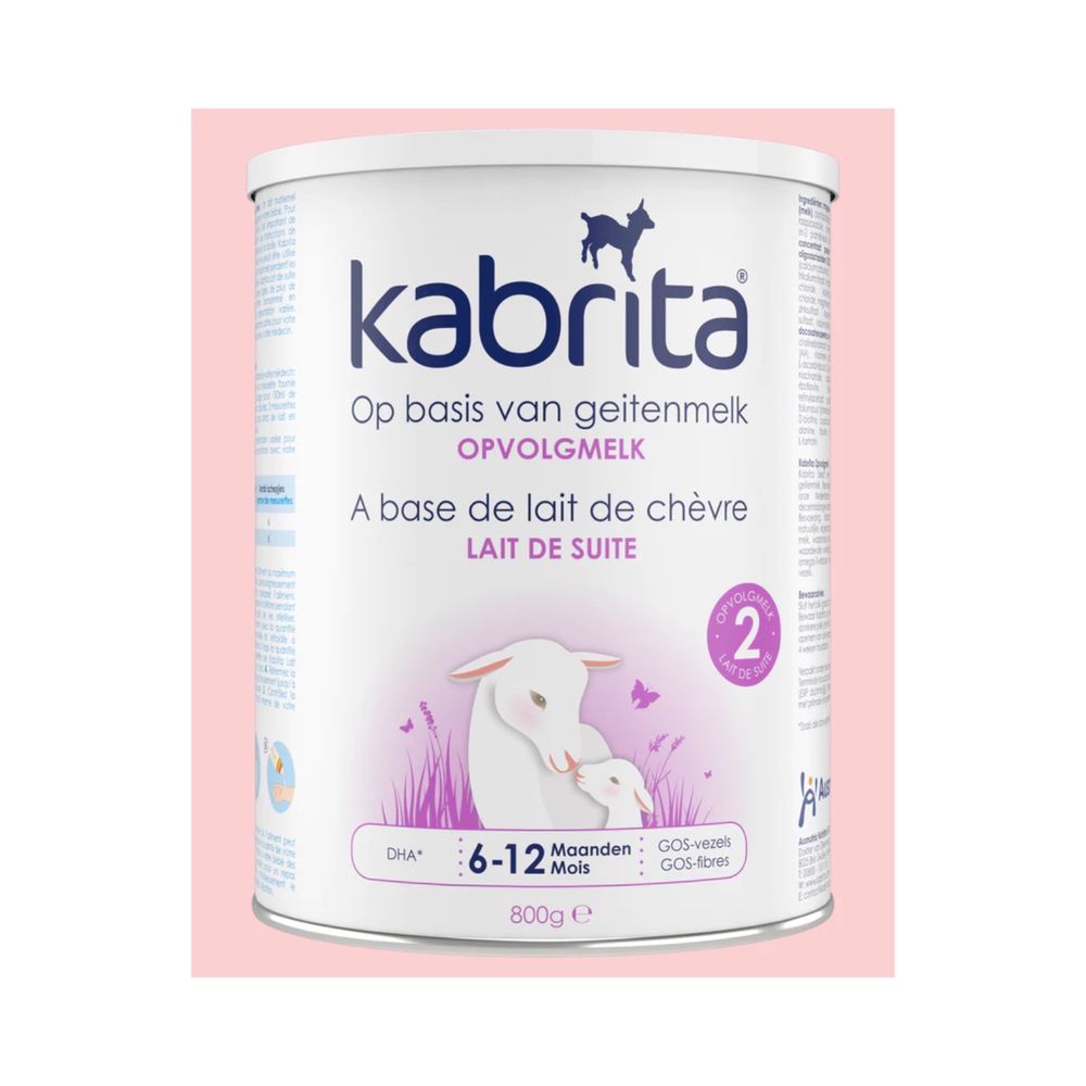 Суха молочна суміш Kabrita 2 на основі козячого молока, 800 г