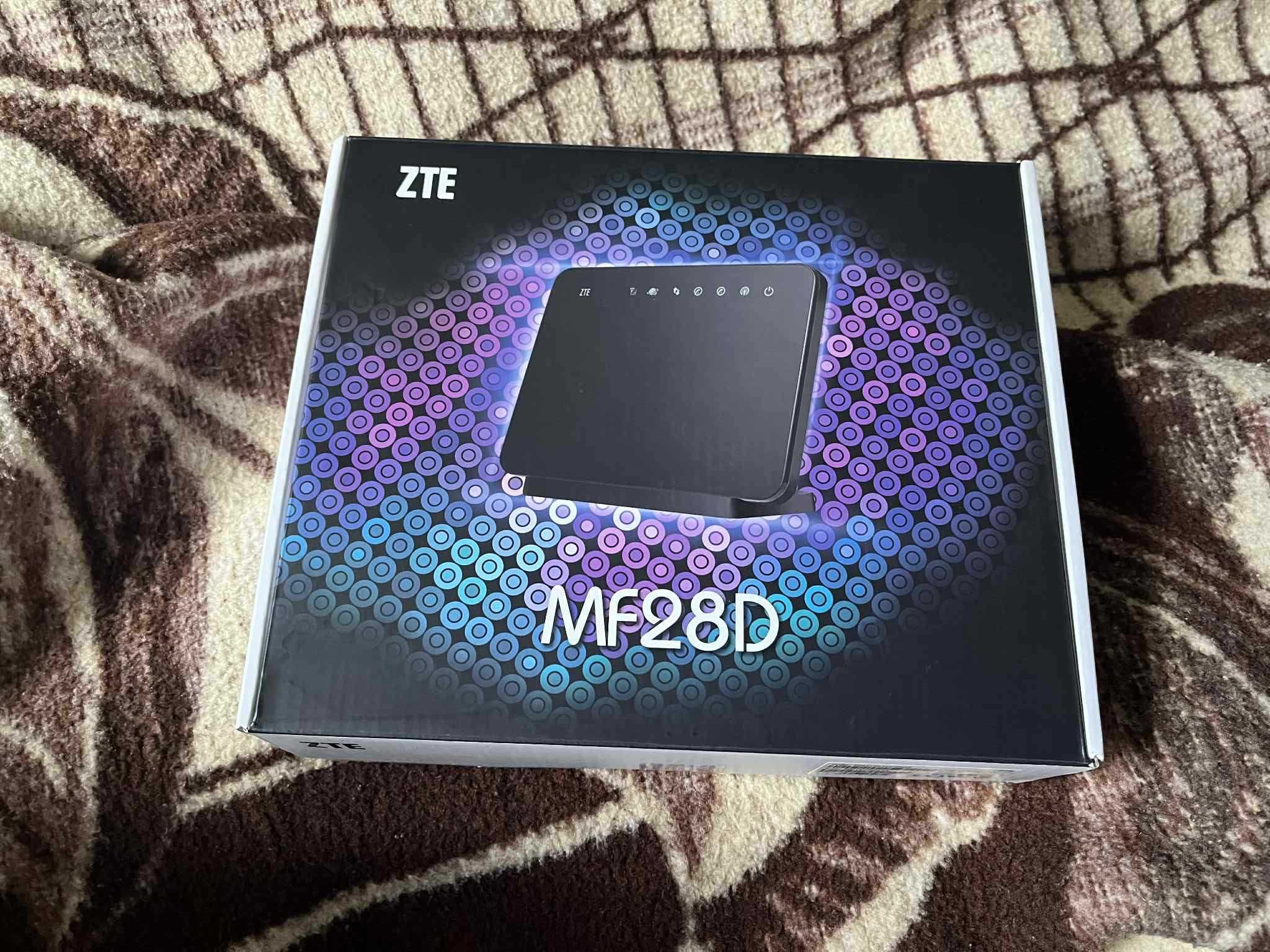 Router modem wi-fi na karte SIM 4G LTE ZTE MF28D
