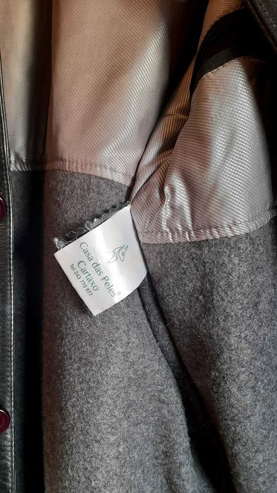 Casaco de pele Homem