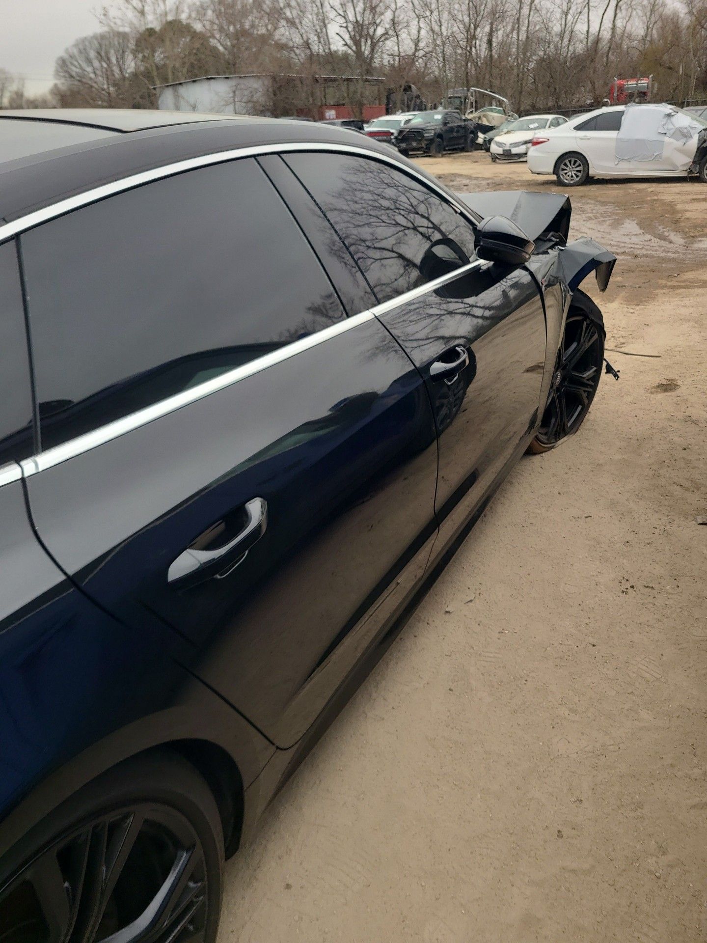 Разборка Audi A7 C8 4K8 LY9T s-line бампер крыло дверь массаж фара
