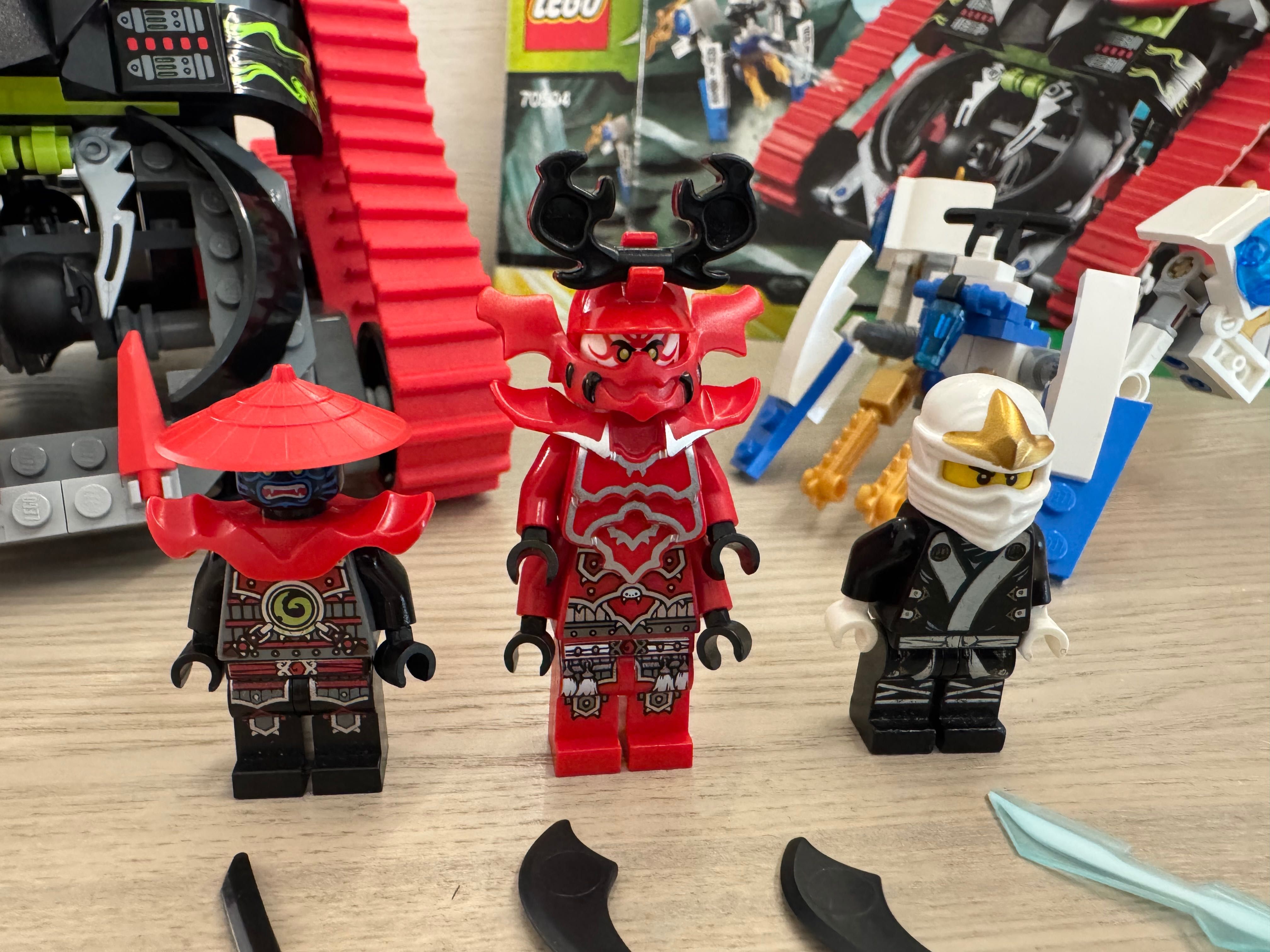 Aktualne. LEGO Ninjago 70504 Garmatrona KOMPLET z instrukcjami