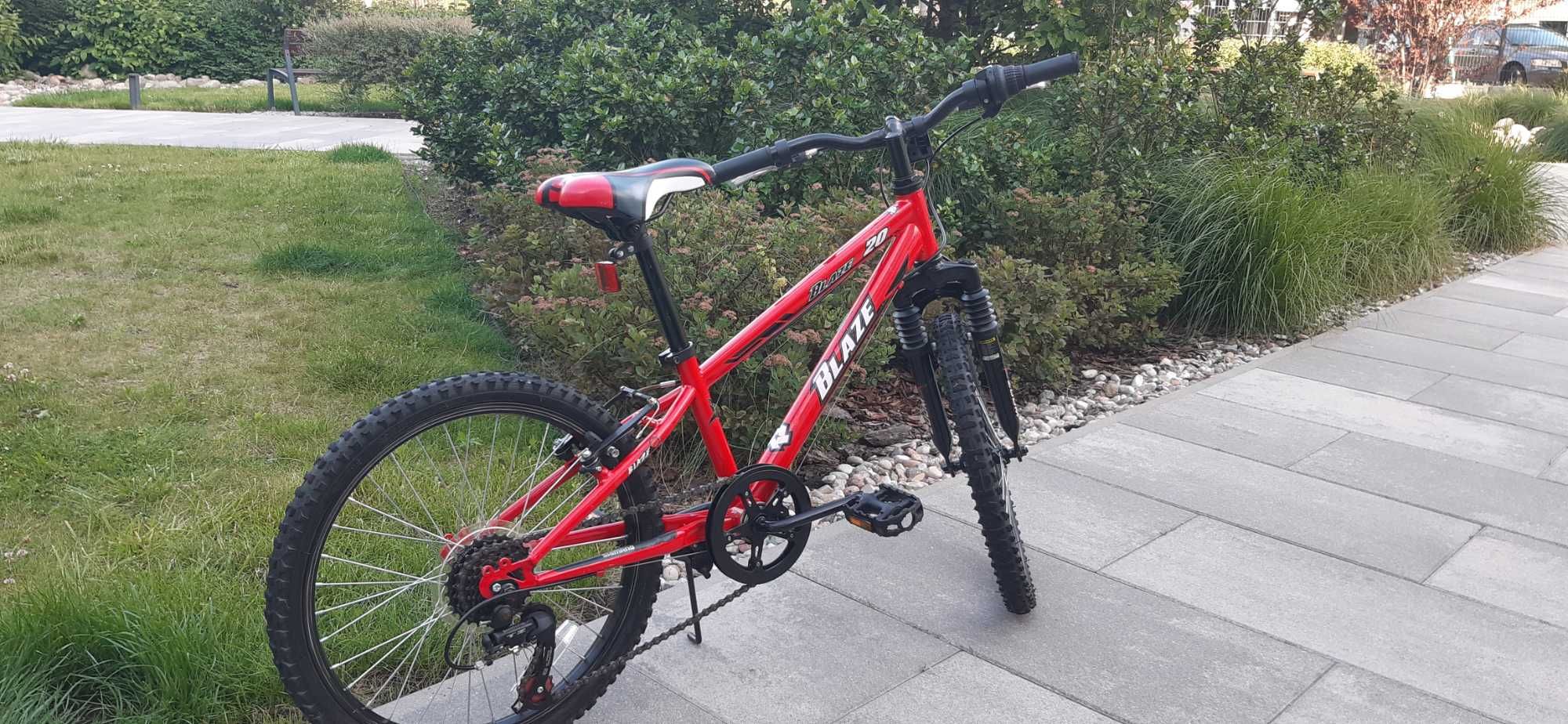 Rower dziecięcy, dla chłopca, BLAZE, koła 20"