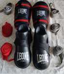 Kit Kickboxing para canelas pés e ligas