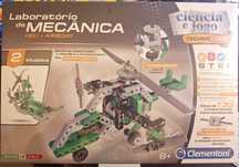 Laboratório de Mecânica Heli + Airboat  da  Clementoni ''Novo Selado''