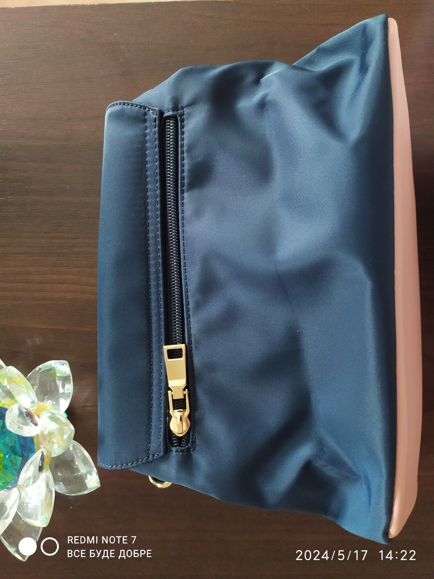 Чудова нова синя сумочка через плече