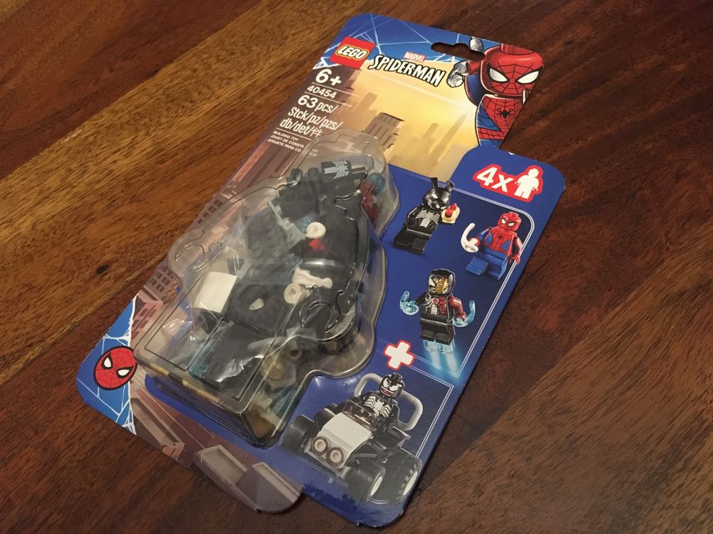 Nowe LEGO 40454 MARVEL - Spider-Man kontra Venom i Iron Venom