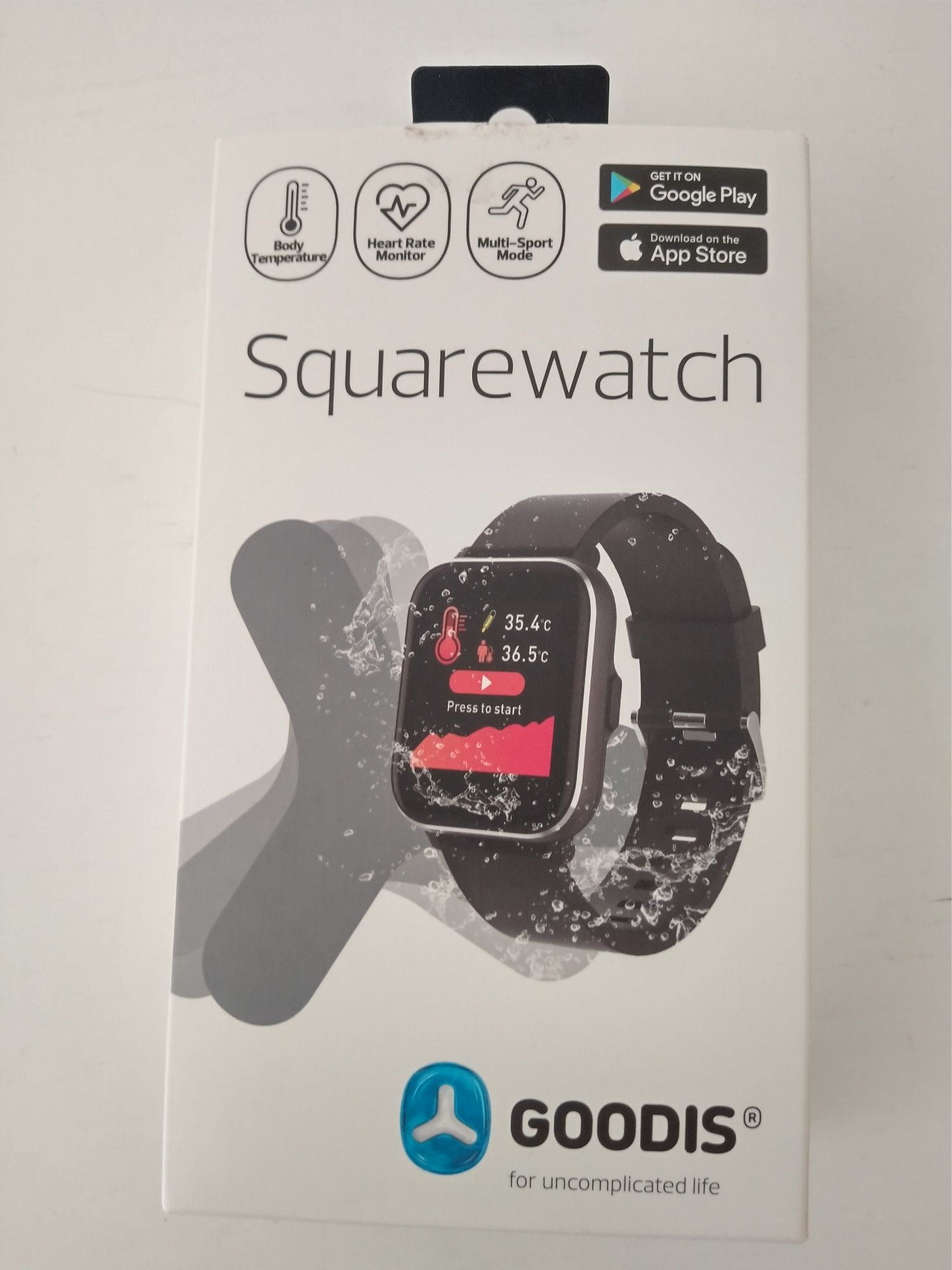 Smartwatch com medição de temperatura corporal