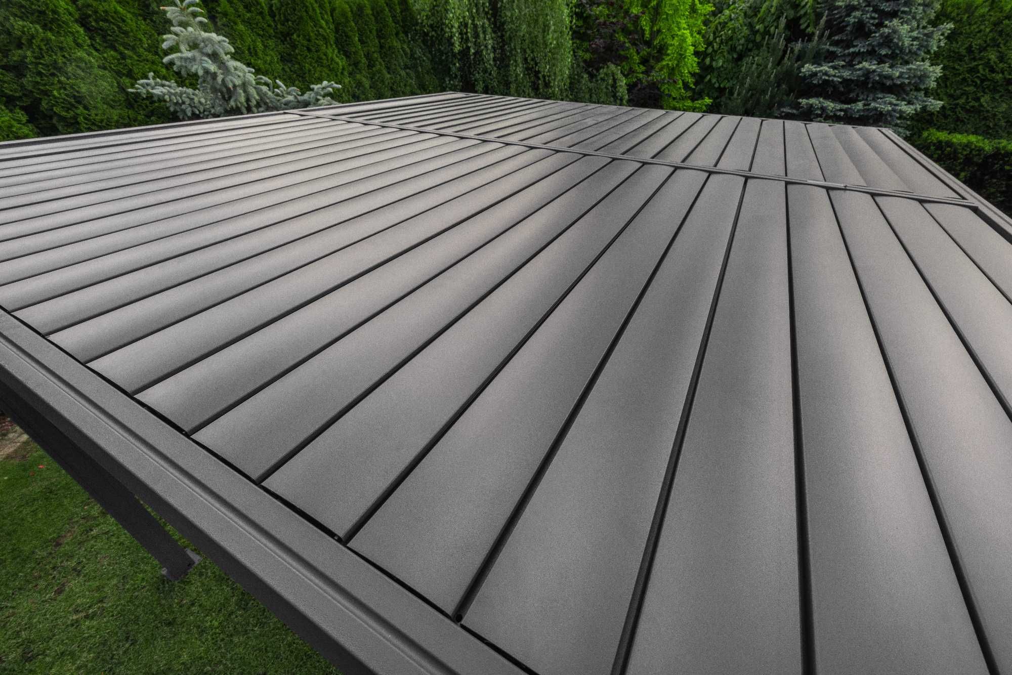 PERGOLA Ogrodowa Tarasowa aluminiowa 3x3m, panele zaciemniające