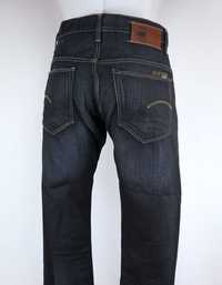 G-Star Raw 3301 Straight spodnie jeansy W34 L32 pas 2 x 44 cm