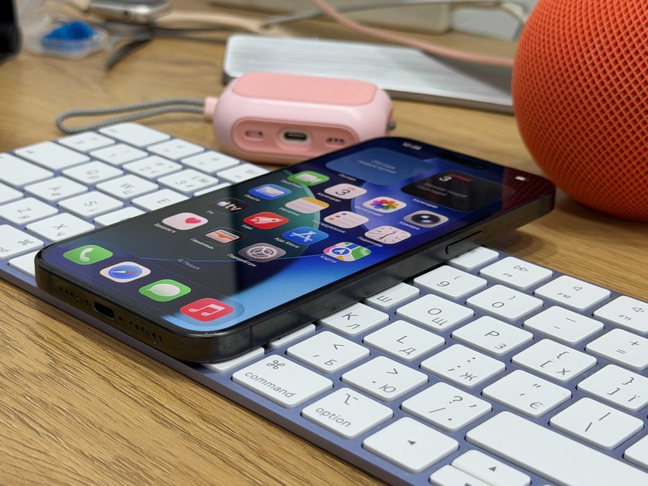 iPhone 15 Pro Max 256GB Black Titanium (Ідеальний стан, байпас)