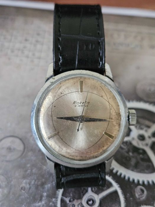 Stara radziecka Raketa, zegarek Vintage