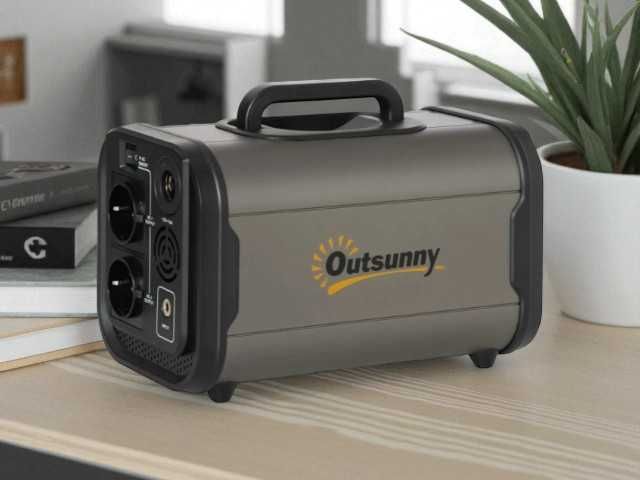 Зарядна станція для дому Outsunny 300Вт зарядная станция портативная