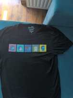 T-shirt męski z motywem anime rozmiar M